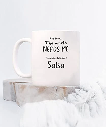 GENERIC Salsa Cook Gift: Make Your Favorite Maker Of Salsa Smile With A Unique, Funny, & Charming Coffee Mug Gift 3 GENERIC Salsa Cook Gift: Make Your Favorite Maker Of Salsa Smile With A Unique, Funny, & Charming Coffee Mug Gift - Image 3