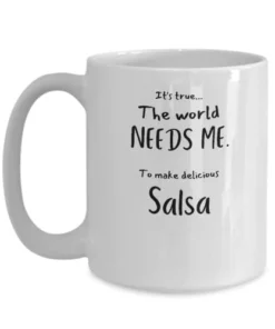 GENERIC Salsa Cook Gift: Make Your Favorite Maker Of Salsa Smile With A Unique, Funny, & Charming Coffee Mug Gift