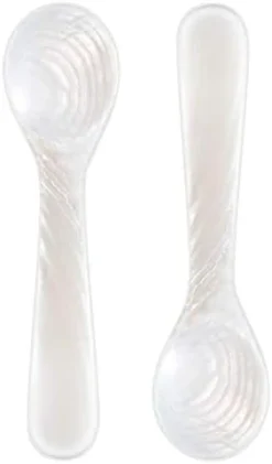 Set Of Caviar Spoons Shell Spoon Mother Of Pearl Caviar Spoons W Round Handle For Caviar, Egg, Ice Cream, Coffee, Restaurant Serving (2 Pieces,3.54 Inches) -Kitchen Island Sale 31mgjA0FTL. AC