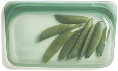 Silicone Reusable Storage Bag, Snack (Agave) | Food Meal Prep Storage Container | Lunch, Travel, Makeup, Gym Bag | Freezer, Oven, Microwave, Dishwasher Safe, Leakproof 11 Silicone Reusable Storage Bag, Snack (Agave) | Food Meal Prep Storage Container | Lunch, Travel, Makeup, Gym Bag | Freezer, Oven, Microwave, Dishwasher Safe, Leakproof - Image 11