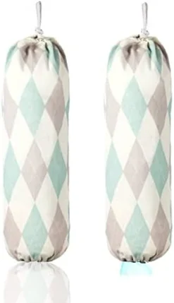 TOGETRUE Plastic Bag Holder, Wall Mount Plastic Bag Organizer Dispenser, Heavy Duty Grocery Bag Storage Holder, Hanging Shopping Bag Holder For Home Kitchen Camper (Green Leaves 2 Pcs) -Kitchen Island Sale 31nN0fF7HvL. AC