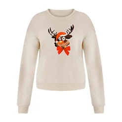 VODMXYGG Womens Winter Long Sleeve Pullover Fashion O-Neck Christmas Printed Blouse Casual Basic Sweatshirt Tops 12 VODMXYGG Womens Winter Long Sleeve Pullover Fashion O-Neck Christmas Printed Blouse Casual Basic Sweatshirt Tops -Kitchen Island Sale 31nrLwPA2LL