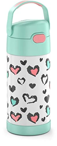 Thermos FUNTAINER 12 Ounce Stainless Steel Kids Bottle, Pastels
