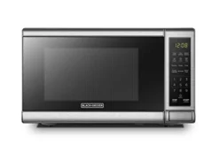 Black & Decker EM036AB14 Digital Microwave Oven With Turntable Push-Button Door, Child Safety Lock, Stainless Steel, 1.4 Cu.ft & EM720CB7 Digital Microwave Oven With Turntable Push-Button Door,0.7 Cu.ft -Kitchen Island Sale 31oezRiYf4L