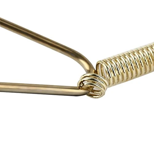 Dish Display Plate Hangers,W Type Dish Spring Holder,Golden Invisible Plate Spring Hook Holder Hanging Wire For The Wall Home Decoration(6 Inch) 3 Dish Display Plate Hangers,W Type Dish Spring Holder,Golden Invisible Plate Spring Hook Holder Hanging Wire For The Wall Home Decoration(6 Inch) - Image 3