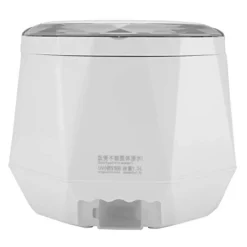 Electric Rice Cooker Portable Electric Car Truck Food Steamer Mini Travel Rice Cooker 12V 100W 1.3 L Portable Meal Heater Food Warmer(White) -Kitchen Island Sale 31qF5gHyiWL