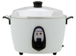 – TAC-10G (SF) – 10 Cup Rice Cooker – White Aluminum Cook Pot