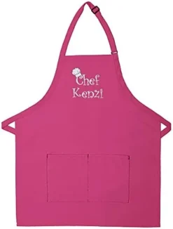 THE APRONPLACE Personalized Embroidered Chef Any Name Adult Apron -Kitchen Island Sale 31r4ITdsOKL. AC