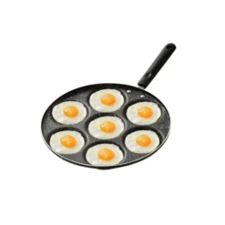 7 Holes Frying Pan Nonstick Fried Eggs Cooking Pan Burger Mold