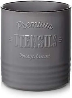 Kitchen Utensil Holder, 7.2″ Extra-Large Ceramic Stable Utensil Caddy, Rustic Cooking Utensil Crock For Farmhouse Kitchen Décor With Countertop-Protection Cork Bottom, Counter Utensil Organizer -Kitchen Island Sale 31rNWPaUXQL. AC