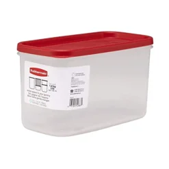 Rubbermaid 10-Cup Dry Food Container (Set Of 3), Clear