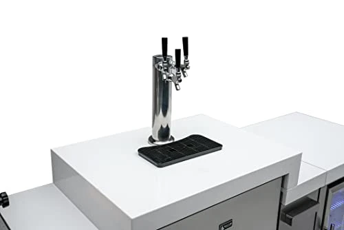 400-D90KEGBEV 90 Degree 32-Inch 4-Burner 78000 BTU Deluxe Stainless Steel Island Outdoor Kitchen Gas Barbecue Grill W/ Wine Cooler Beverage Refrigerator & 3 Beer Tap Kegerator Dispenser 5 400-D90KEGBEV 90 Degree 32-Inch 4-Burner 78000 BTU Deluxe Stainless Steel Island Outdoor Kitchen Gas Barbecue Grill W/ Wine Cooler Beverage Refrigerator & 3 Beer Tap Kegerator Dispenser - Image 5