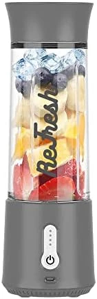 Refresh Portable Blender, 16 Oz, Red 6 Refresh Portable Blender, 16 Oz, Red - Image 6