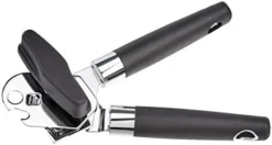 Amazon Basics Can Opener, Black Soft Grip Handle -Kitchen Island Sale 31toULAb8sL. AC