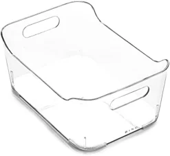 | Plastic Storage Bins, X-Large - 12 Pack | THE SOHO COLLECTION | Multi-Use Organizer Bins | Built-in Handles | BPA-Free | Pantry Organization | Home Organization | Fridge Organizer | Freezer Org -Kitchen Island Sale 31vMvRDWvnS. AC