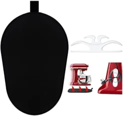 Sliding Mat For Kitchenaid Mixer, Mixer Mover Slider Mat Pad For Kitchenaid 4.5-5 Qt Tilt-Head Stand Mixer, Kitchen Appliance Slider Mat, Kitchen Aid Mixer Accessories With Black Cord Organizer -Kitchen Island Sale 31w5ZukPrNL. AC