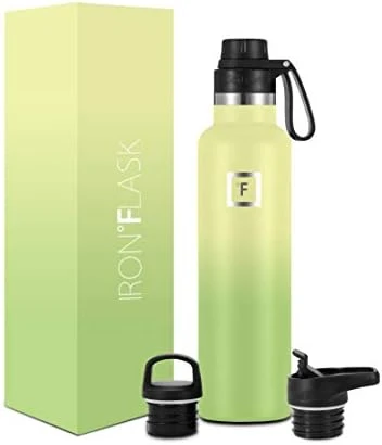 Ports Water Bottle - 24 Oz, 3 Lids (Spout Lid), Leak Proof, Vacuum Insulated Stainless Steel, Hot Cold, Double Walled, Thermo Mug, Standard Metal Canteen 15 Ports Water Bottle - 24 Oz, 3 Lids (Spout Lid), Leak Proof, Vacuum Insulated Stainless Steel, Hot Cold, Double Walled, Thermo Mug, Standard Metal Canteen - Image 15