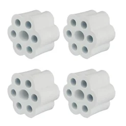Cup Turner Foam - 4 Pieces Cup Turner Accessories Fit 10 20 Oz Tumbler Bottle For 0.84 ” PVC Pipe High Density Foam Partner For Cup Spinner Machine 1/2 Inch Wand