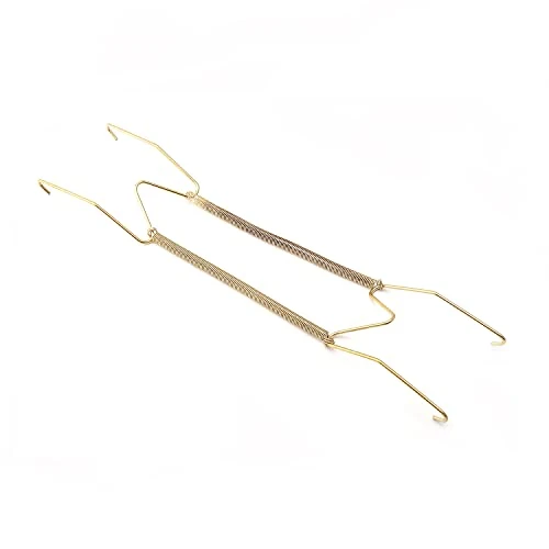 Plate Hanger 13.98" W Type Stainless Steel Plate Hangers Invisible Wall Hooks For Walls Compatible Decorative Plates Hooks Dish Display Holder Golden 1PCS 1 Plate Hanger 13.98" W Type Stainless Steel Plate Hangers Invisible Wall Hooks For Walls Compatible Decorative Plates Hooks Dish Display Holder Golden 1PCS