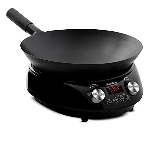 PIC Double, Portable, Powerful 1800W With 2 Large 8” Heating Coils, Independent Controls & Mosaic Induction Wok, Precise Temp Controls From 100°F To 575°F In 5°F, Wok Hei 5 PIC Double, Portable, Powerful 1800W With 2 Large 8” Heating Coils, Independent Controls & Mosaic Induction Wok, Precise Temp Controls From 100°F To 575°F In 5°F, Wok Hei - Image 5