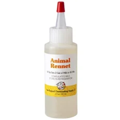 Liquid Rennet - Animal Rennet For Cheese Making (2 Oz.)
