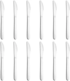 36-Piece Dinner Knives Set, Knife Set (9 Inches), Table Knife, Food Grade Stainless Steel Butter Knives, Knives Silverware For Home/Restaurant/Kitchen, Dishwasher Safe & Mirror Polished -Kitchen Island Sale 31zPRceAgpL. AC
