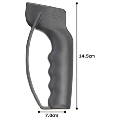 Victorinox Swiss Army Cutlery Handheld Manual Knife Sharpener, Finger Guard, Carbide Metal Plates, Multicolor (Grey/Black) -Kitchen Island Sale 31zyYcDaNmL