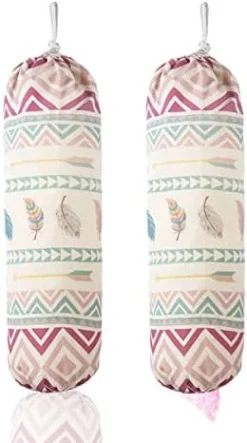 TOGETRUE Plastic Bag Holder, Wall Mount Plastic Bag Organizer Dispenser, Heavy Duty Grocery Bag Storage Holder, Hanging Shopping Bag Holder For Home Kitchen Camper (Green Leaves 2 Pcs) -Kitchen Island Sale 4108XnVjDGL. AC