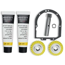 W10112253 & 240210-2 Mixer Worm Gear Kit Compatible With Most Of Whirlpool & KitchenAid Stand Mixer, Included 4162324 Gasket And Food Grade Grease - The Perfect Kitchen Assistant.
