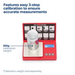 - MAX 700 - Digital Scale 700 G X 0.1 G (Red) -Kitchen Island Sale 410Owc1ByFL