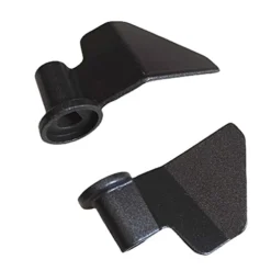 Mayata 2pcs Three Specifications Non-stick Breadmaker Paddles Stainless Steel Loaf Maker Kneading Blade Replacement For Bread Machine (2.4 X 6.5cm, Black)
