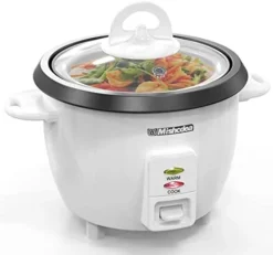 Rice Cooker 10 Cups Uncooked & Food Steamer (20 Cooked), Electric Rice Cooker Fast Cooking With Keep Warm, Removable Non-stick Pot, All-In-One Cooker For Grains, Soups, Oatmeal Or Veggies - Black -Kitchen Island Sale 410UrwUy7NL. AC 1