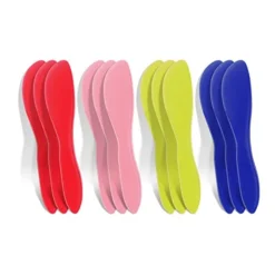 12 Pcs Plastic Butter Knife Spreader Versatile Kitchen Frosting Knives For Cheese Cream Icing Jam, Red Green Pink Blue, 7 X 1.4 Inch