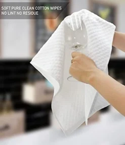 Euro Café Set Of 12 Waffle Weave Pure Cotton Super Absorbent Multipurpose Kitchen Towels, Dishcloths, Tea Towels White -Kitchen Island Sale 410w0lWQesL