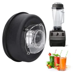 Zerodis Juicer Blender Upper Lid With Plug Juicer Blender Replacement Accessory Parts Fit For 64oz Juicer Cup