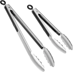 9/12 Inches Cooking Tongs,18/8 Stainless Steel With 600ºF High Heat-Resistant,Set Of 2 Premium Rubber Grips Kitchen Utensils,Cooking Utensils For Grill,Salad,BBQ,Frying,Baking,Serving 19 9/12 Inches Cooking Tongs,18/8 Stainless Steel With 600ºF High Heat-Resistant,Set Of 2 Premium Rubber Grips Kitchen Utensils,Cooking Utensils For Grill,Salad,BBQ,Frying,Baking,Serving -Kitchen Island Sale 4122hmNKGjL. AC