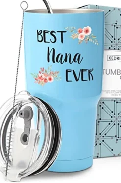 Ana Tumbler 30oz, Nana Gifts From Grandkids, Nana Coffee Mug, Nana Birthday Gifts For Nana Mug, Best Grandma Gifts For Grandma From Granddaughter,Birthday Gifts For Grandma Gifts For Birthday