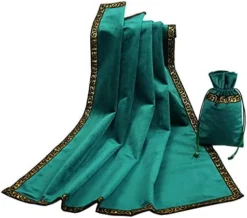 Altar Tarot Table Cloth Divination Wicca Velvet Cloth With Tarot Pouch 24.4 * 24.4 Inch Purple -Kitchen Island Sale 412eGOkMJML. AC