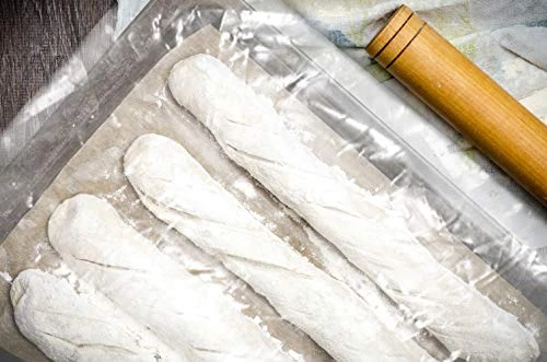 100 CT 18x24 Inches 1.1 Mil Clear Plastic Flat Open Poly Bags Great For Proving Bread, Dough, Storage, Packaging And More (18 X 24 Inches) 2 100 CT 18x24 Inches 1.1 Mil Clear Plastic Flat Open Poly Bags Great For Proving Bread, Dough, Storage, Packaging And More (18 X 24 Inches) - Image 2