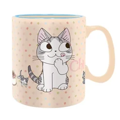 ABYstyle Chi's Sweet Home Cat Lover's Gift Set Includes 11 Oz. Ceramic Coffee Tea Mug, Mini Journal & Metal Keychain Anime Manga Drinkware Home & Kitchen Essentials Gift 3 Pcs