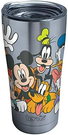 Tervis Disney Mickey Group Triple Walled Insulated Tumbler Travel Cup Keeps Drinks Cold & Hot, 20oz Legacy, Stainless Steel 6 Tervis Disney Mickey Group Triple Walled Insulated Tumbler Travel Cup Keeps Drinks Cold & Hot, 20oz Legacy, Stainless Steel - Image 6
