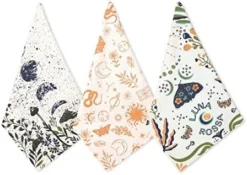 Kitchen Towels With Hanging Loop, Set Of 3-100% Cotton Kitchen Towels And Dishcloths Sets, Kitchen Hand Towels For Home, Farmhouse Dish Towels Or Tea Towels, 20 X 26 Inches (Luna Rosa) -Kitchen Island Sale 413cgC2lBL. AC