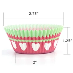 1000 Pack Paper Baking Cups Cupcake Liners Muffin Liner - Assorted 10 Styles