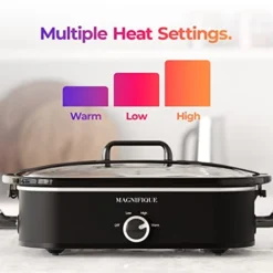 [New] Magnifique 4-Quart Casserole Manual Slow Cooker With Keep Warm Setting - Perfect Kitchen Small Appliance For Family Dinners - Large Enough To Serve 4+ People -Kitchen Island Sale 414H9mgTG5L