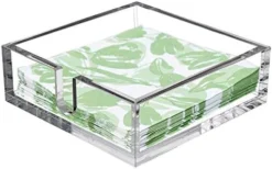 Acrylic Guest Towel Napkin Holder,Clear Bathroom Paper Hand Towels Storage Tray Modern Buffet Napkin Caddy,Fancy Flat Napkin Holders For Kitchen Or Dining Room,9x5.5x2.5 Inch,Pack Of 1 -Kitchen Island Sale 414IG5TdQsL. AC 1