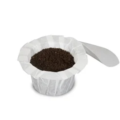 Erfect Pod EZ-Cup Paper Coffee Filters With Patented Lid For Single-Serve Coffee Brewers And Coffee Pods, Compatible With Keurig, 18-Pack (900 Filters)