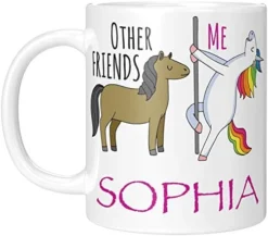 Other Bosses Vs Me Unicorn Coffee Mug, 11oz - Personalized Boss Gifts For Women With Name - Double Sided Print - Unique Bossycorn Coffee Cup | Boss Lady Gifts -Kitchen Island Sale 414uVRvImNL. AC