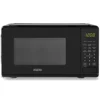 Compact Countertop Microwave Oven 0.7 Cu. Ft. 700-Watts Microwave Ovens With LED Digital Display, Child Lock, Easy Clean Interior, 6 Quick-Set Menu, 10 Power Levels (Black)