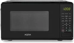 Compact Countertop Microwave Oven 0.7 Cu. Ft. 700-Watts Microwave Ovens With LED Digital Display, Child Lock, Easy Clean Interior, 6 Quick-Set Menu, 10 Power Levels (Black) -Kitchen Island Sale 41521gqXxiL. AC