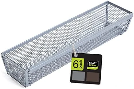 Wer Organizer - Steel Metal Mesh - Set Of 6 (9 X 3 Inch, 6 Pack, Bronze) 10 Wer Organizer - Steel Metal Mesh - Set Of 6 (9 X 3 Inch, 6 Pack, Bronze) - Image 10